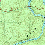 United States Geological Survey Rainy Mountain, GA-SC (1997, 24000-Scale) digital map