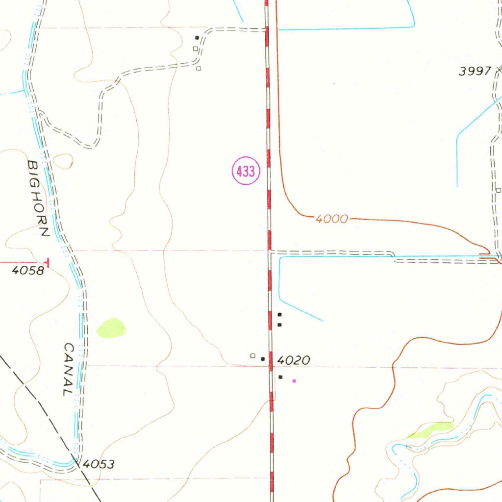 Rairden, WY (1967, 24000-Scale) Map by United States Geological Survey ...