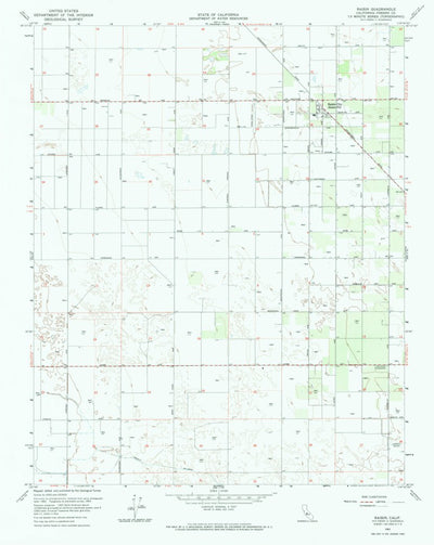 United States Geological Survey Raisin, CA (1963, 24000-Scale) digital map