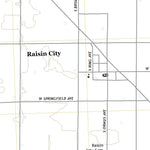 United States Geological Survey Raisin, CA (2021, 24000-Scale) digital map