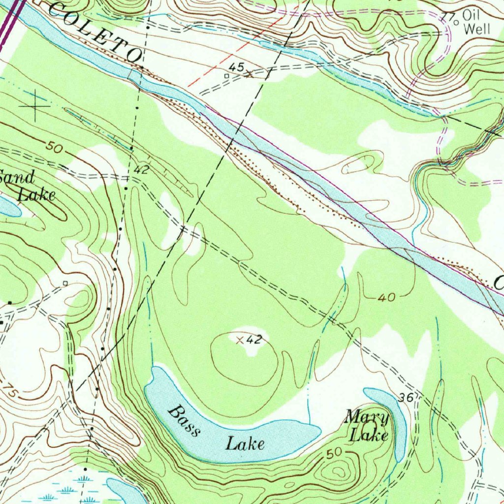 Raisin, TX (1962, 24000-Scale) Map by United States Geological Survey ...