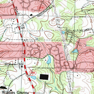 United States Geological Survey Raleigh East, NC (1993, 24000-Scale) digital map