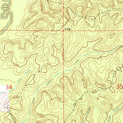 United States Geological Survey Raleigh, MS (1968, 24000-Scale) digital map