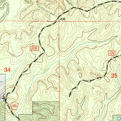 United States Geological Survey Raleigh, MS (2000, 24000-Scale) digital map