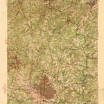 United States Geological Survey Raleigh, NC (1943, 62500-Scale) digital map