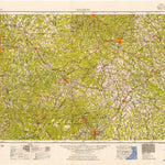 United States Geological Survey Raleigh, NC (1954, 250000-Scale) digital map