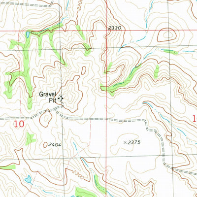 United States Geological Survey Raleigh, ND (1980, 24000-Scale) digital map