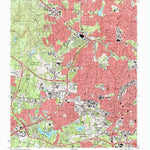 United States Geological Survey Raleigh West, NC (1993, 24000-Scale) digital map