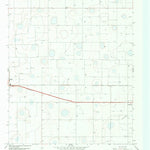 United States Geological Survey Ralls NE, TX (1967, 24000-Scale) digital map