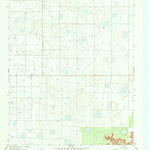 United States Geological Survey Ralls SE, TX (1967, 24000-Scale) digital map