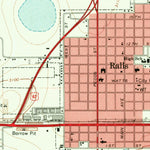 United States Geological Survey Ralls, TX (1967, 24000-Scale) digital map