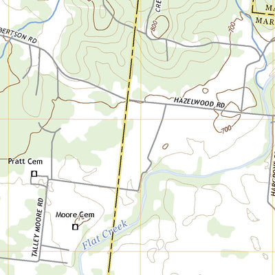 United States Geological Survey Rally Hill, TN (2022, 24000-Scale) digital map