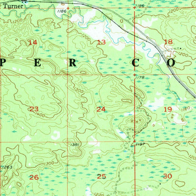 United States Geological Survey Ralph, MI (1955, 62500-Scale) digital map
