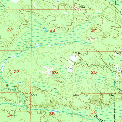United States Geological Survey Ralph, MI (1955, 62500-Scale) digital map