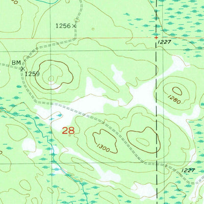 United States Geological Survey Ralph NE, MI (1955, 24000-Scale) digital map