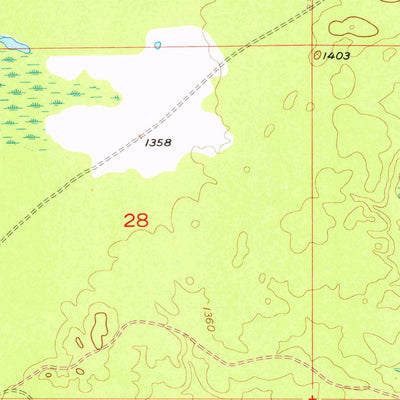 United States Geological Survey Ralph NW, MI (1955, 24000-Scale) digital map