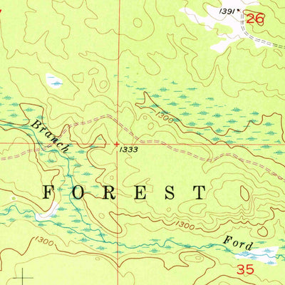 United States Geological Survey Ralph NW, MI (1955, 24000-Scale) digital map