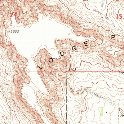 United States Geological Survey Ralph, SD (1968, 24000-Scale) digital map