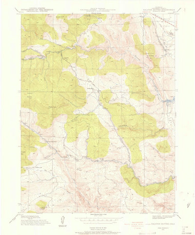 United States Geological Survey Ralston Buttes, CO (1942, 24000-Scale) digital map