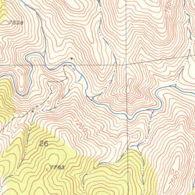 United States Geological Survey Ralston Buttes, CO (1942, 24000-Scale) digital map