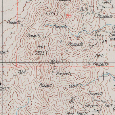 United States Geological Survey Ralston, NV (1988, 24000-Scale) digital map