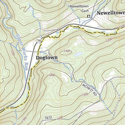 United States Geological Survey Ralston, PA (2023, 24000-Scale) digital map