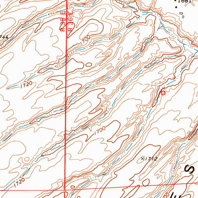 United States Geological Survey Ralston, WA (1972, 24000-Scale) digital map