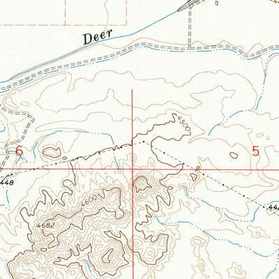 United States Geological Survey Ralston, WY (1967, 24000-Scale) digital map