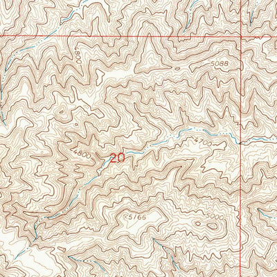 United States Geological Survey Ralston, WY (1967, 24000-Scale) digital map