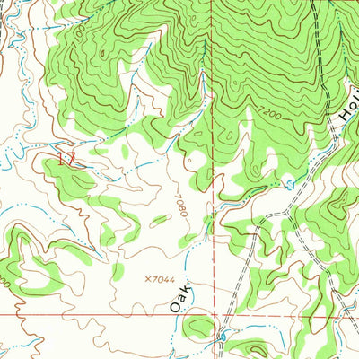 United States Geological Survey Ramah, NM (1963, 24000-Scale) digital map
