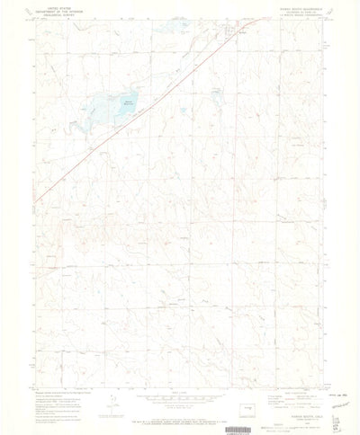United States Geological Survey Ramah South, CO (1970, 24000-Scale) digital map