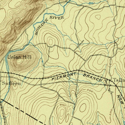 United States Geological Survey Ramapo, NY-NJ (1891, 62500-Scale) digital map