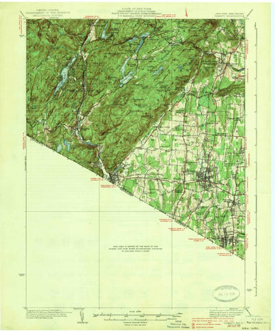United States Geological Survey Ramapo, NY-NJ (1938, 62500-Scale) digital map