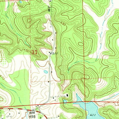 United States Geological Survey Ramer, AL (1971, 24000-Scale) digital map