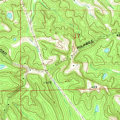 United States Geological Survey Ramer, AL (1971, 24000-Scale) digital map