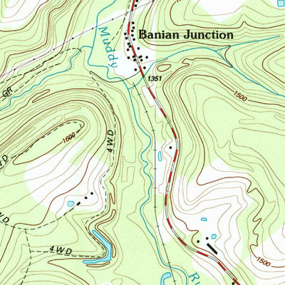 United States Geological Survey Ramey, PA (1993, 24000-Scale) digital map
