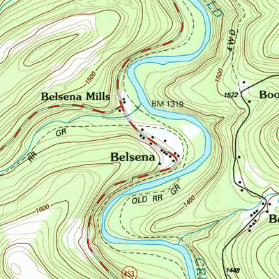 United States Geological Survey Ramey, PA (1993, 24000-Scale) digital map