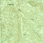 United States Geological Survey Ramhurst, GA (1971, 24000-Scale) digital map