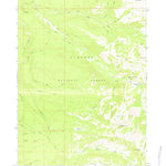 United States Geological Survey Rammell Mountain, WY (1968, 24000-Scale) digital map