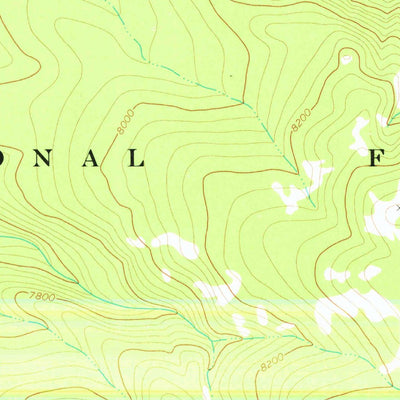 United States Geological Survey Rammell Mountain, WY (1968, 24000-Scale) digital map