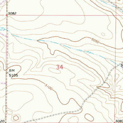 United States Geological Survey Ramon, NM (1967, 24000-Scale) digital map