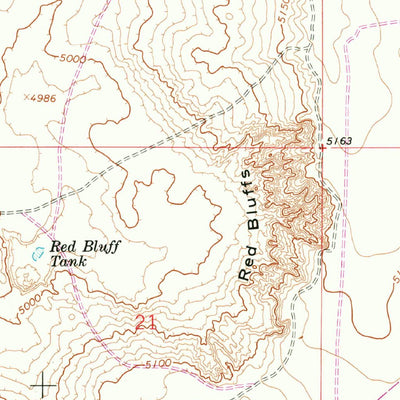 United States Geological Survey Ramon, NM (1967, 24000-Scale) digital map