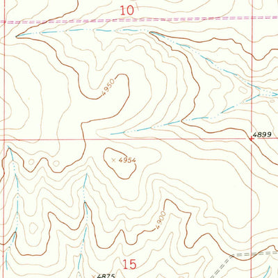United States Geological Survey Ramon SW, NM (1967, 24000-Scale) digital map