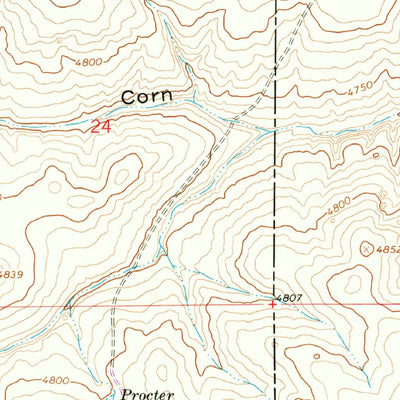 United States Geological Survey Ramon SW, NM (1967, 24000-Scale) digital map