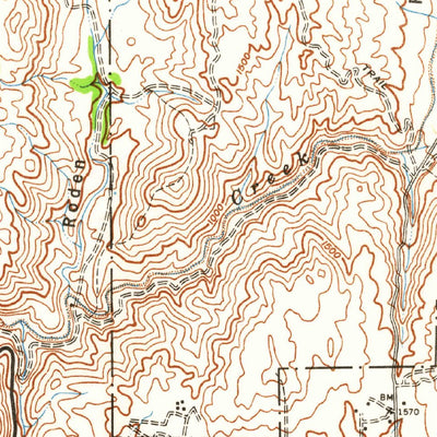United States Geological Survey Ramona, CA (1942, 62500-Scale) digital map