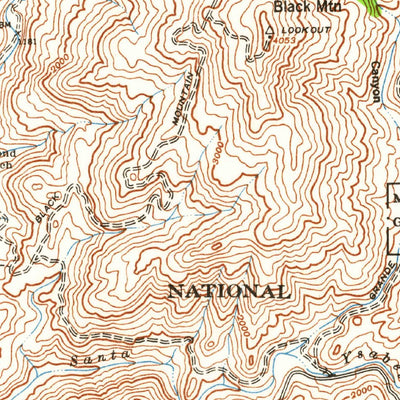 United States Geological Survey Ramona, CA (1942, 62500-Scale) digital map