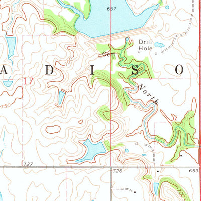 United States Geological Survey Ramona, OK (1972, 24000-Scale) digital map