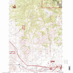 United States Geological Survey Ramsay, MT (1996, 24000-Scale) digital map