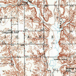 United States Geological Survey Ramsey, IL (1944, 62500-Scale) digital map