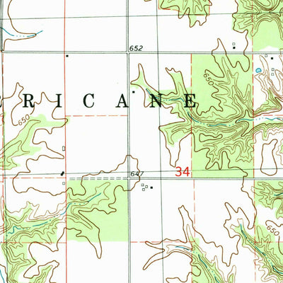 United States Geological Survey Ramsey Lake, IL (1998, 24000-Scale) digital map